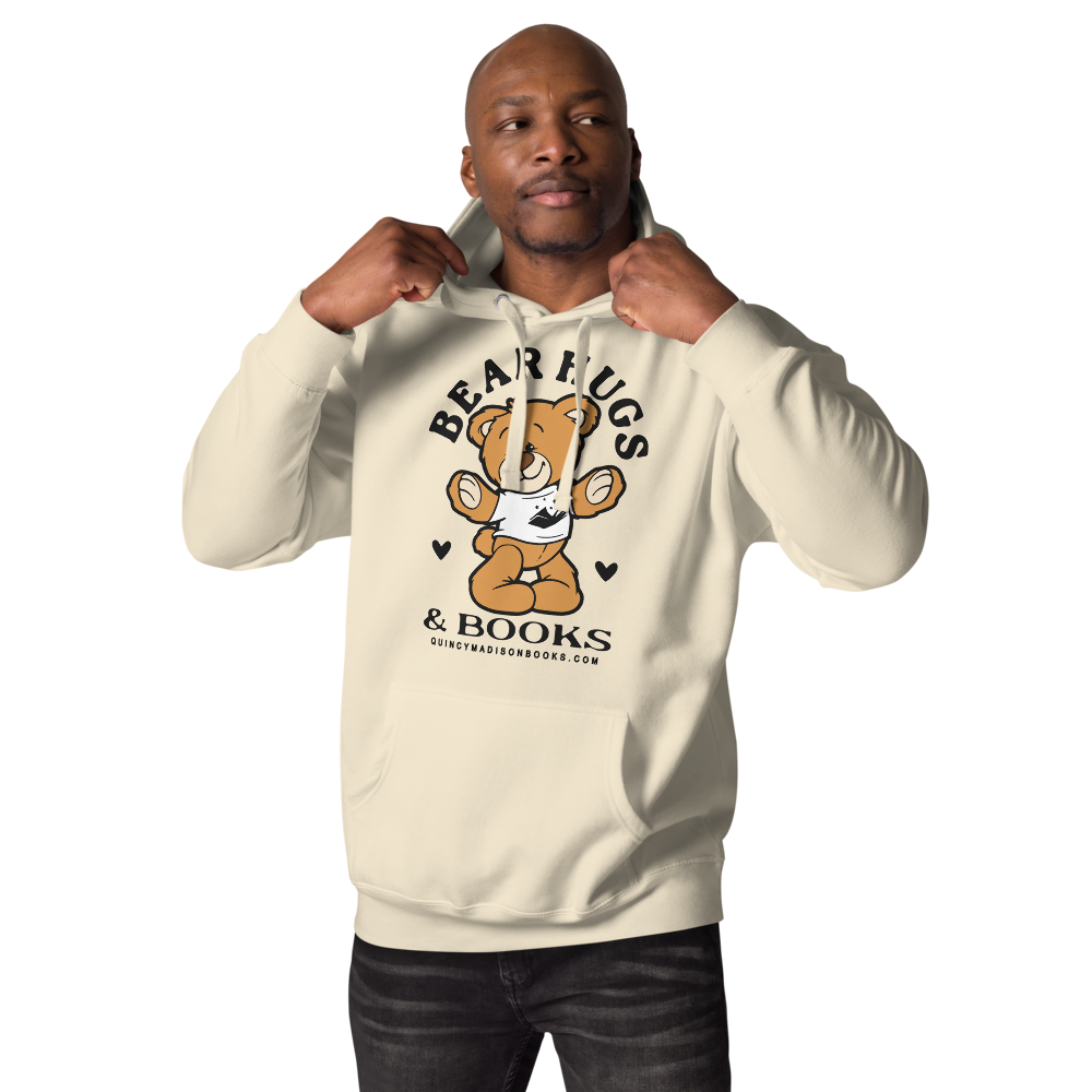 Bear Hugs & Books UNISEX ADULT Hoodie